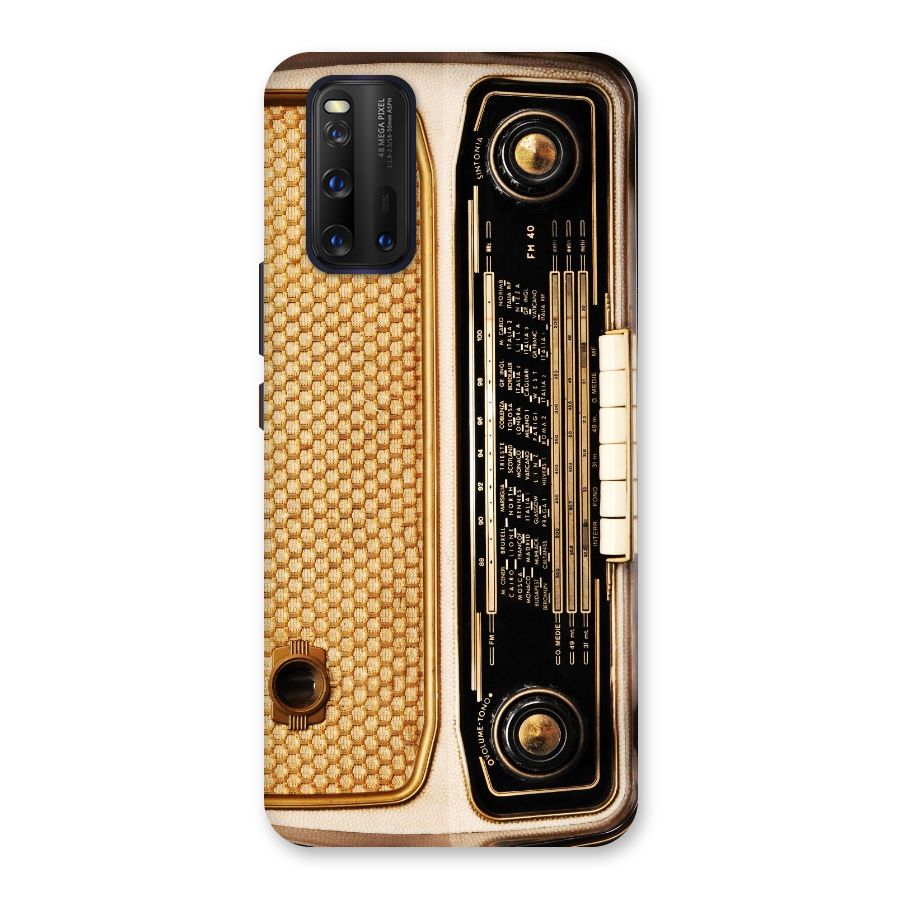 Vintage Radio Back Case for Vivo iQOO 3