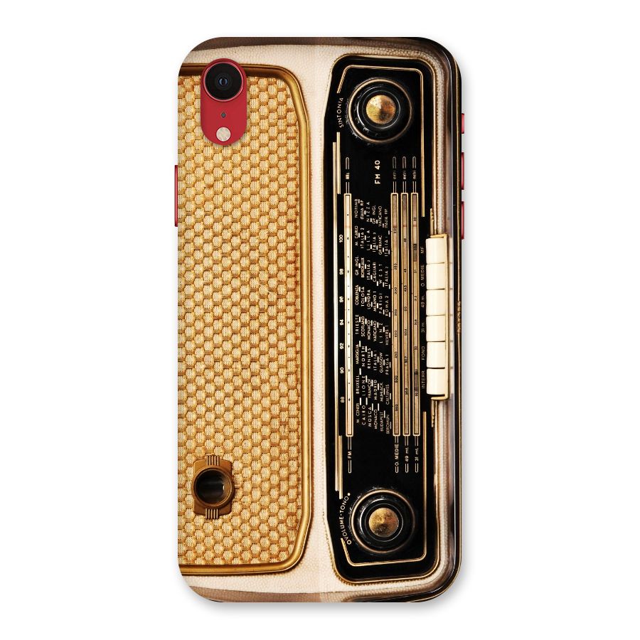 Vintage Radio Back Case for iPhone XR