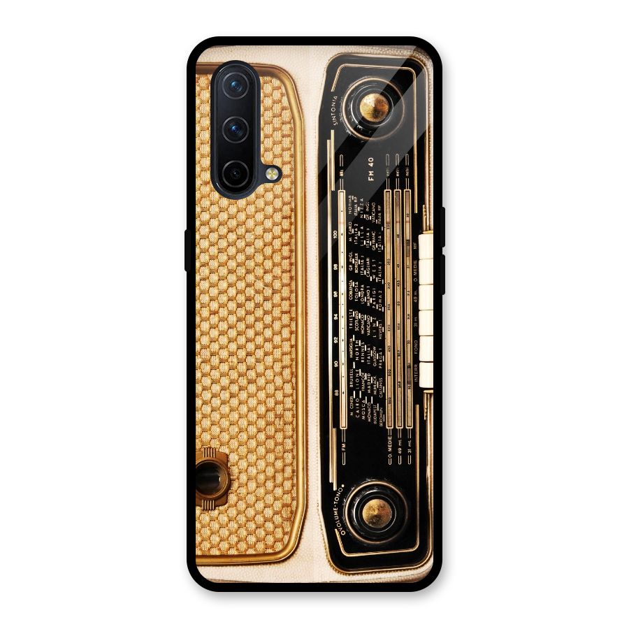 Vintage Radio Glass Back Case for OnePlus Nord CE 5G