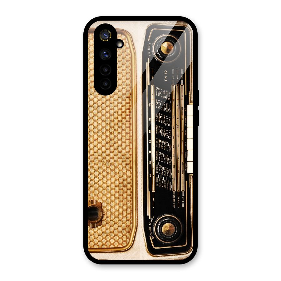 Vintage Radio Glass Back Case for Realme 6i