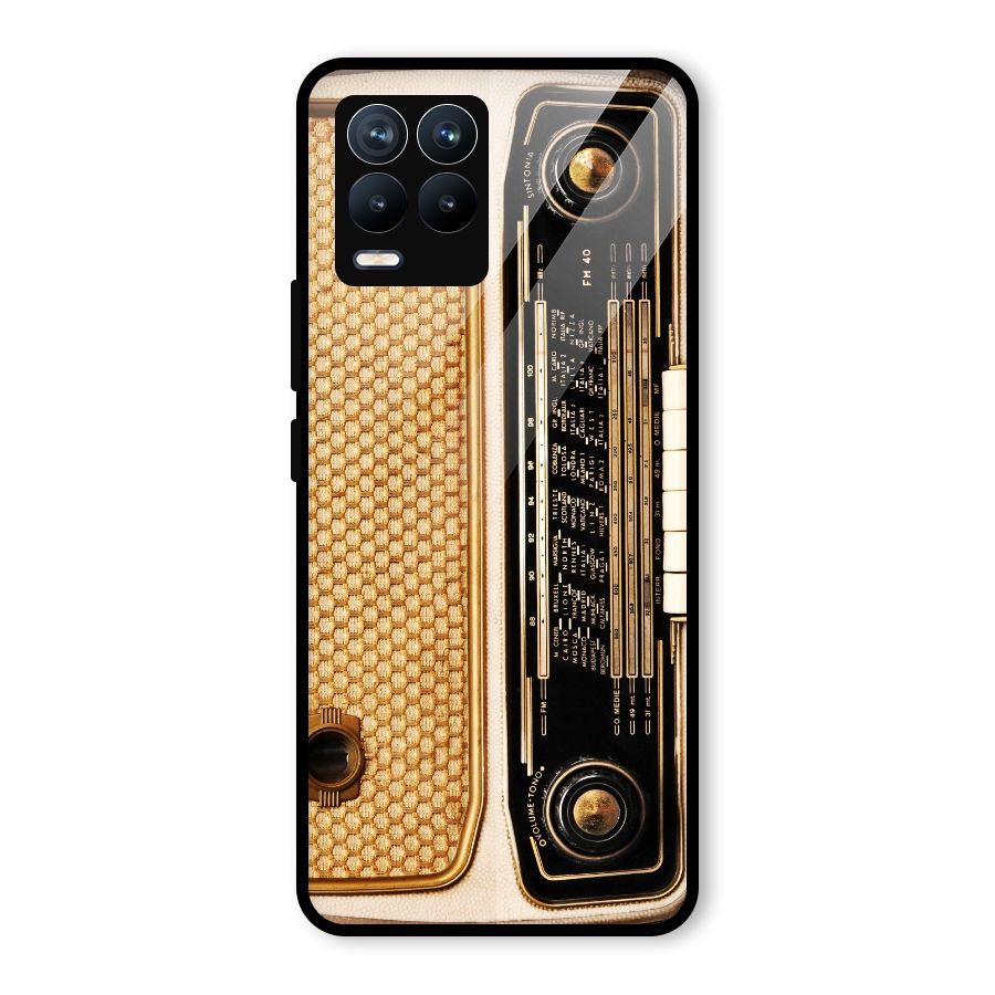 Vintage Radio Glass Back Case for Realme 8 Pro