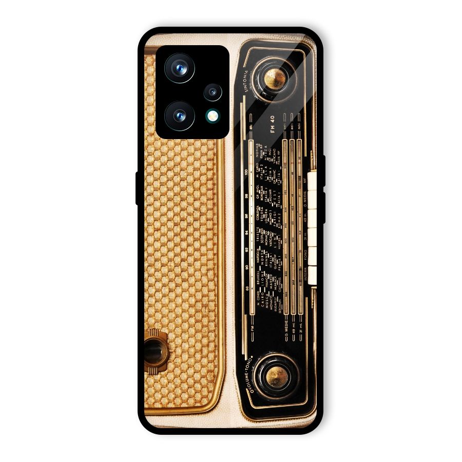 Vintage Radio Glass Back Case for Realme 9 Pro Plus 5G
