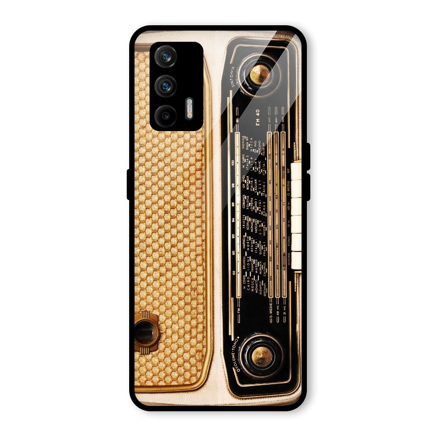 Vintage Radio Glass Back Case for Realme GT 5G