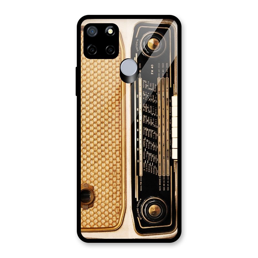 Vintage Radio Glass Back Case for Realme Narzo 20