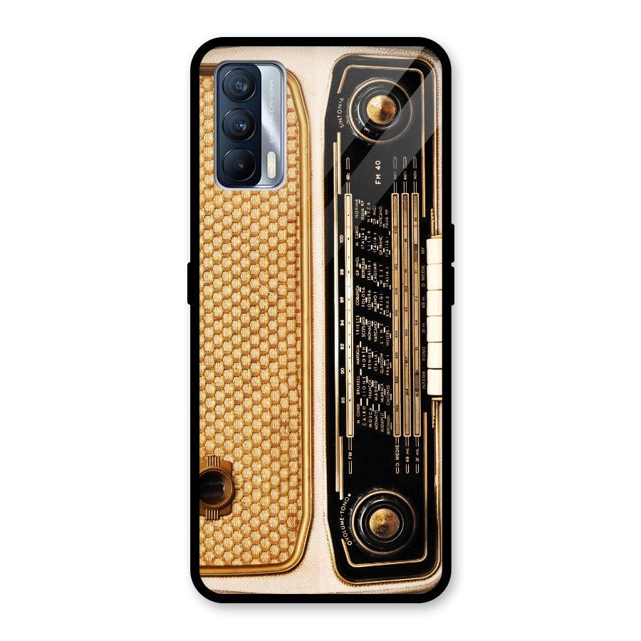 Vintage Radio Glass Back Case for Realme X7