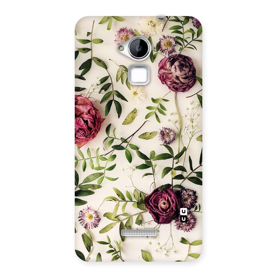 Vintage Rust Floral Back Case for Coolpad Note 3