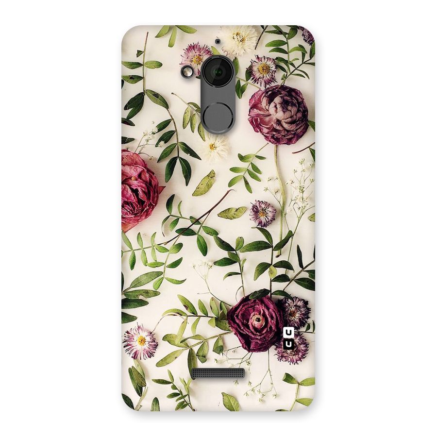 Vintage Rust Floral Back Case for Coolpad Note 5