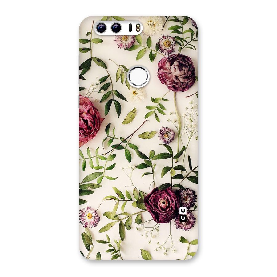 Vintage Rust Floral Back Case for Honor 8