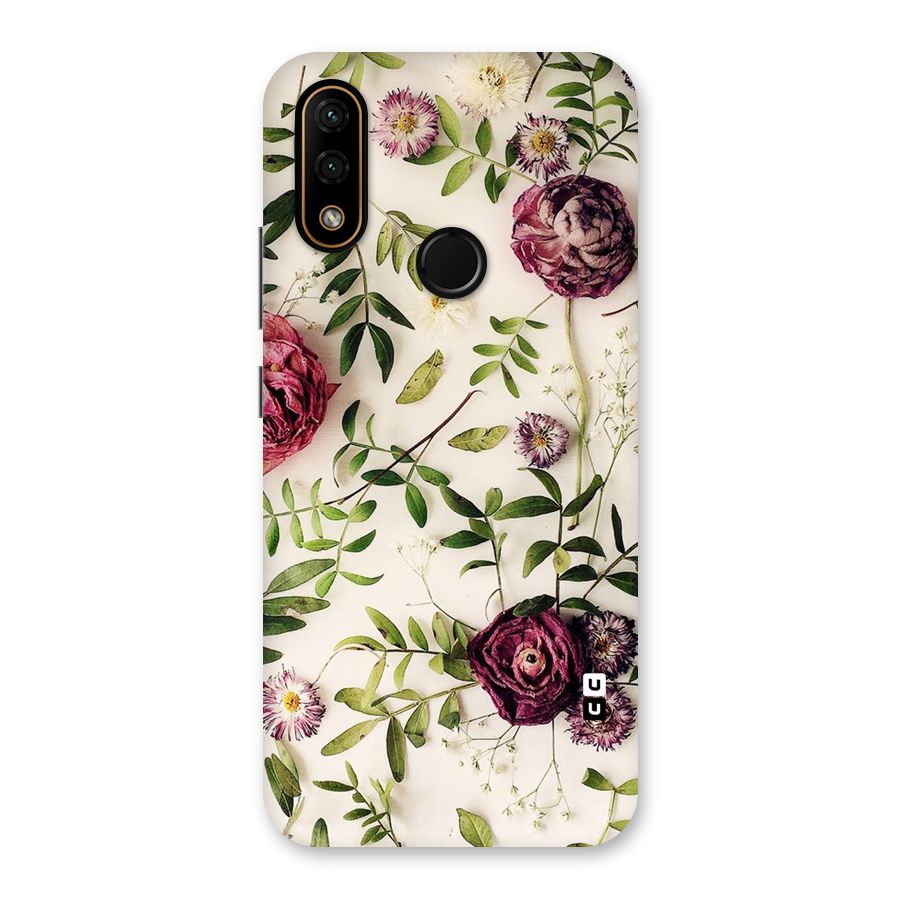 Vintage Rust Floral Back Case for Lenovo A6 Note