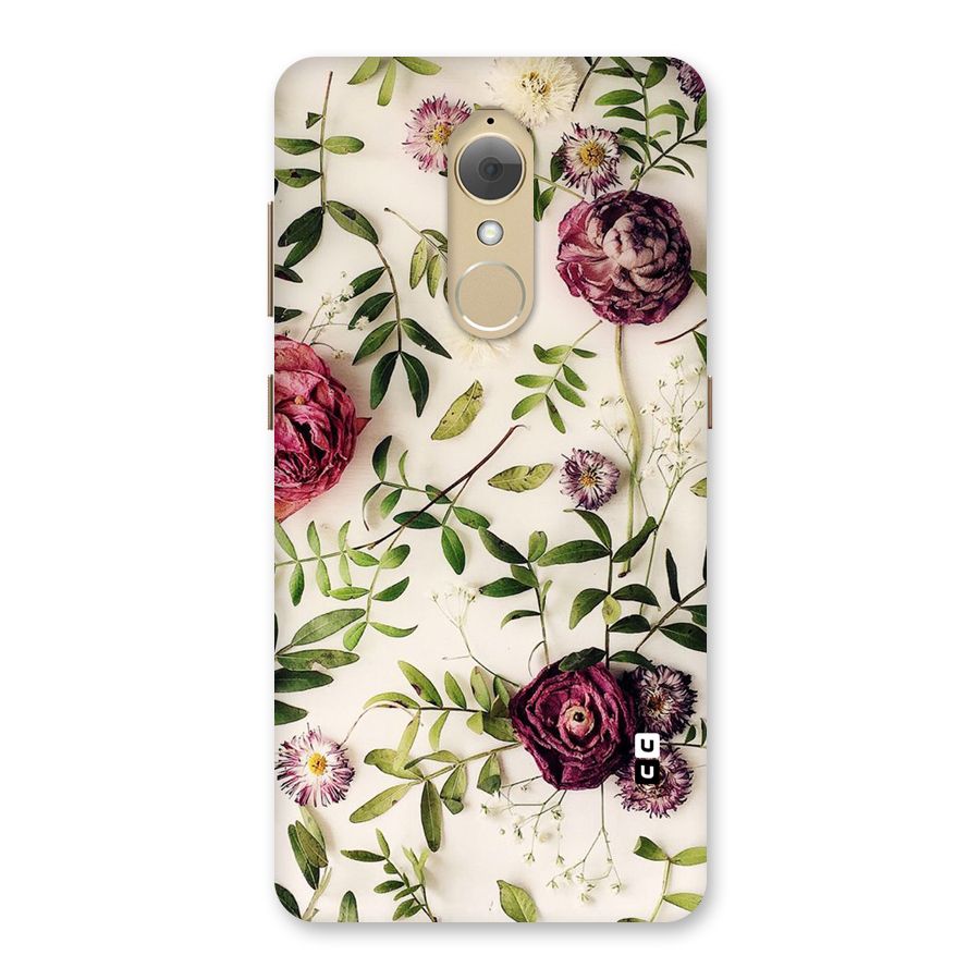 Vintage Rust Floral Back Case for Lenovo K8