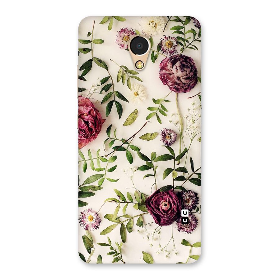 Vintage Rust Floral Back Case for Lenovo P2