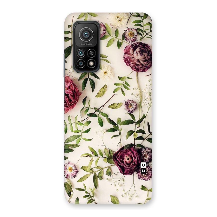Vintage Rust Floral Back Case for Mi 10T Pro 5G