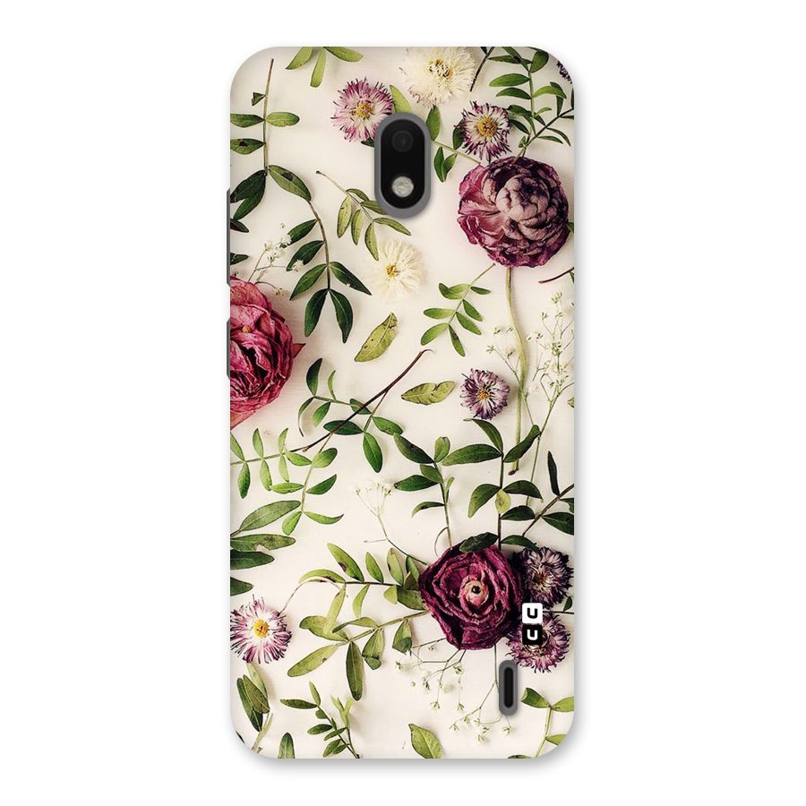 Vintage Rust Floral Back Case for Nokia 2.2