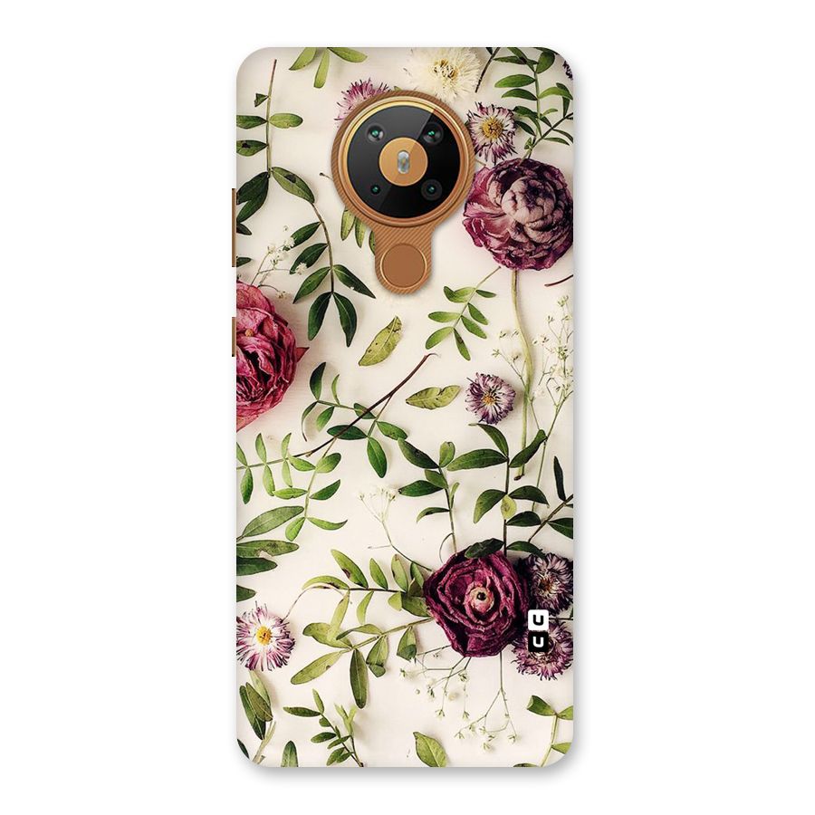 Vintage Rust Floral Back Case for Nokia 5.3