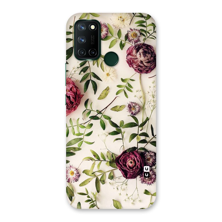 Vintage Rust Floral Back Case for Realme 7i