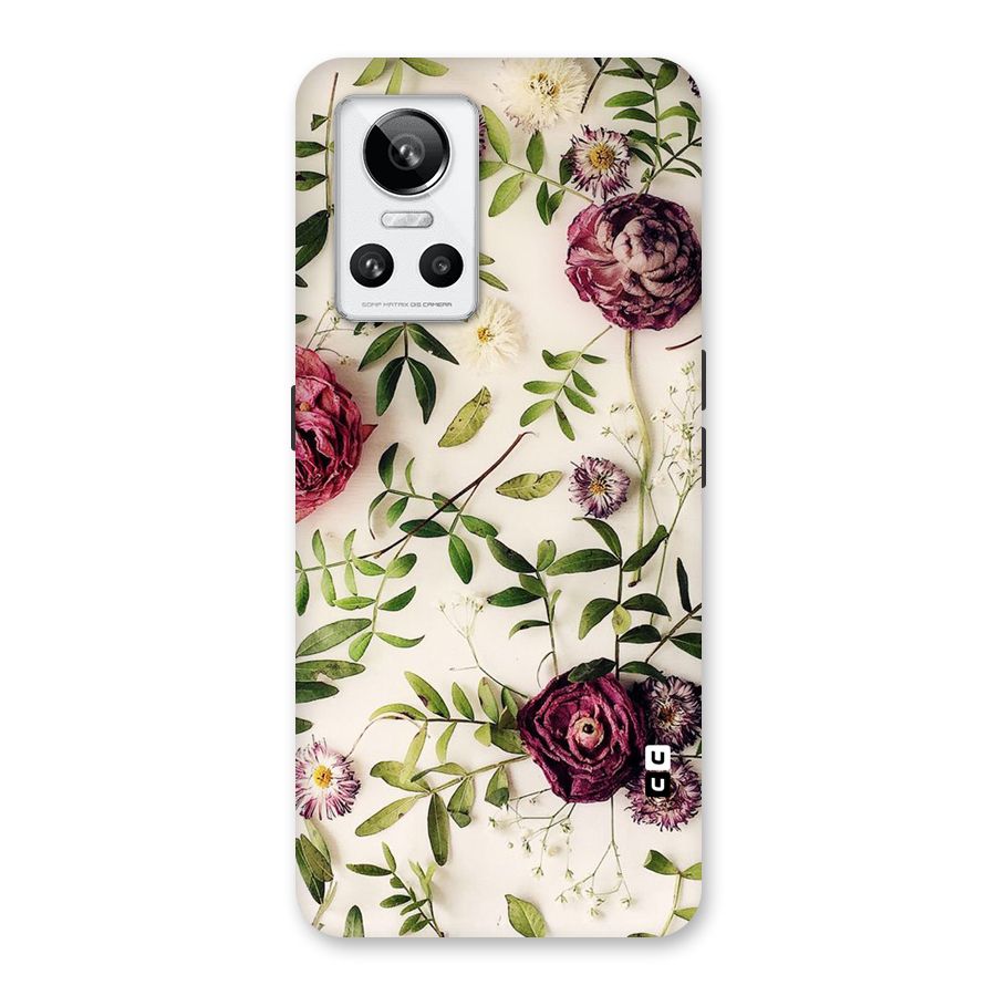 Vintage Rust Floral Back Case for Realme GT Neo 3