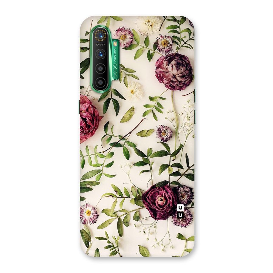 Vintage Rust Floral Back Case for Realme X2
