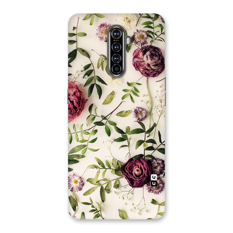 Vintage Rust Floral Back Case for Realme X2 Pro