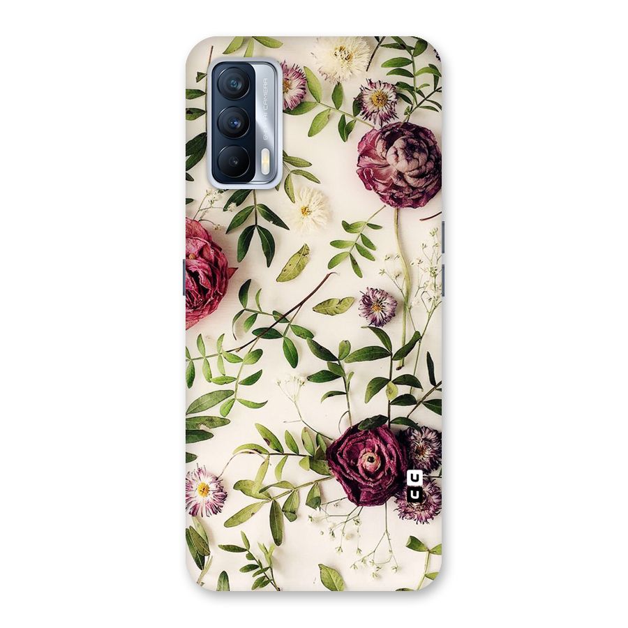 Vintage Rust Floral Back Case for Realme X7
