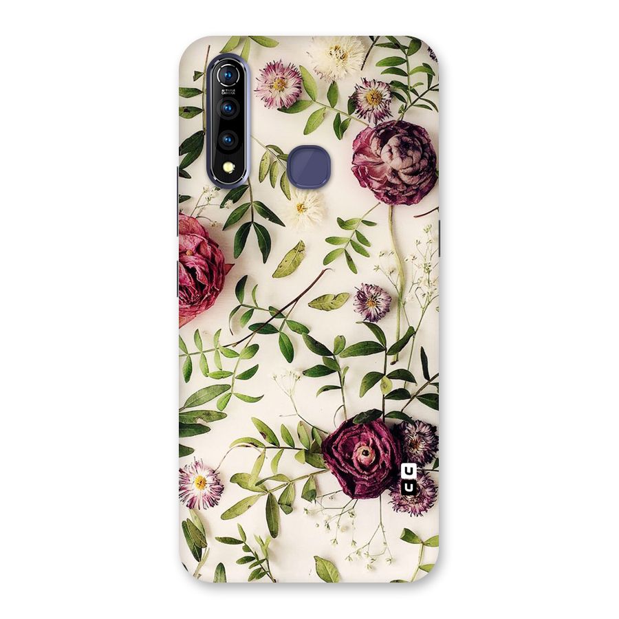 Vintage Rust Floral Back Case for Vivo Z1 Pro