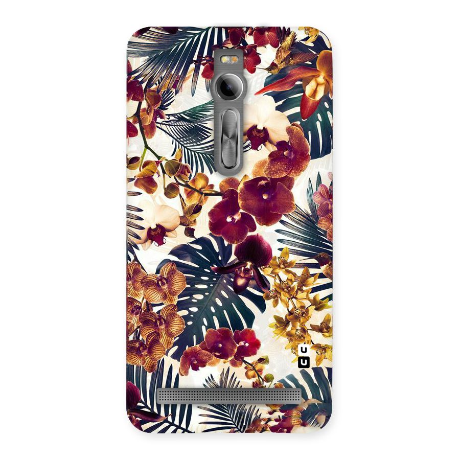Vintage Rustic Flowers Back Case for Asus Zenfone 2