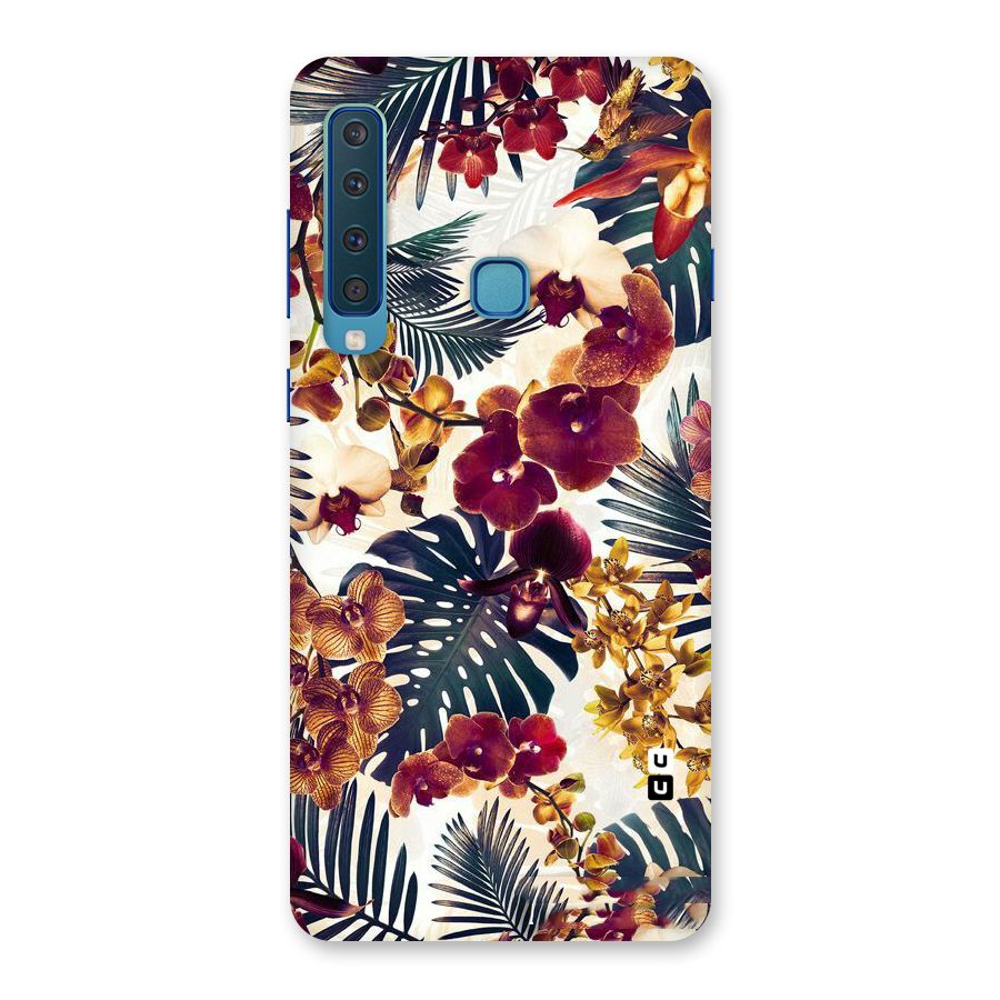 Vintage Rustic Flowers Back Case for Galaxy A9 (2018)