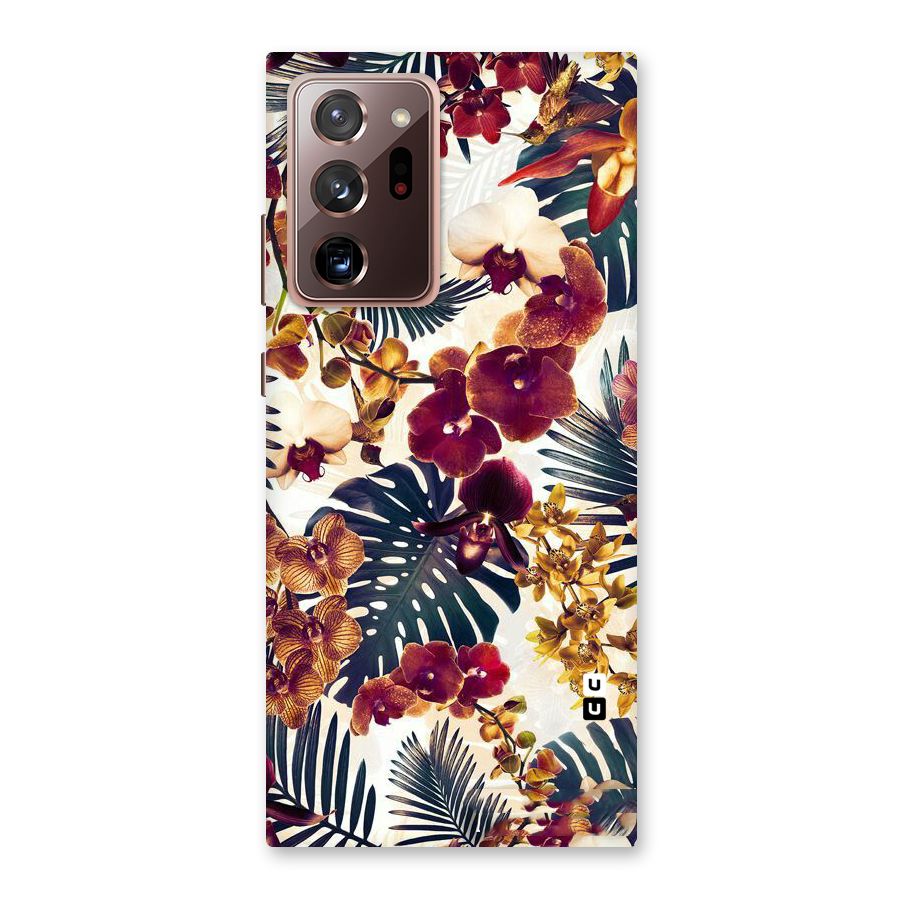 Vintage Rustic Flowers Back Case for Galaxy Note 20 Ultra