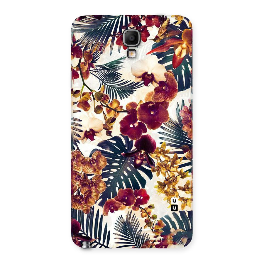 Vintage Rustic Flowers Back Case for Galaxy Note 3 Neo