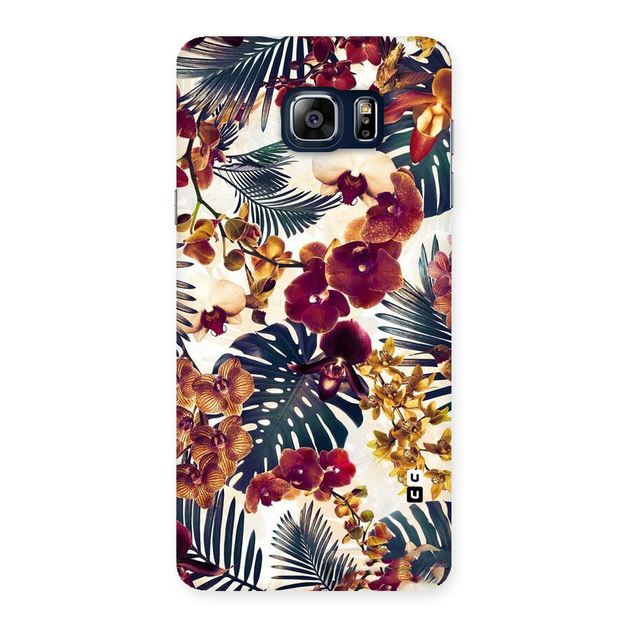 Vintage Rustic Flowers Back Case for Galaxy Note 5