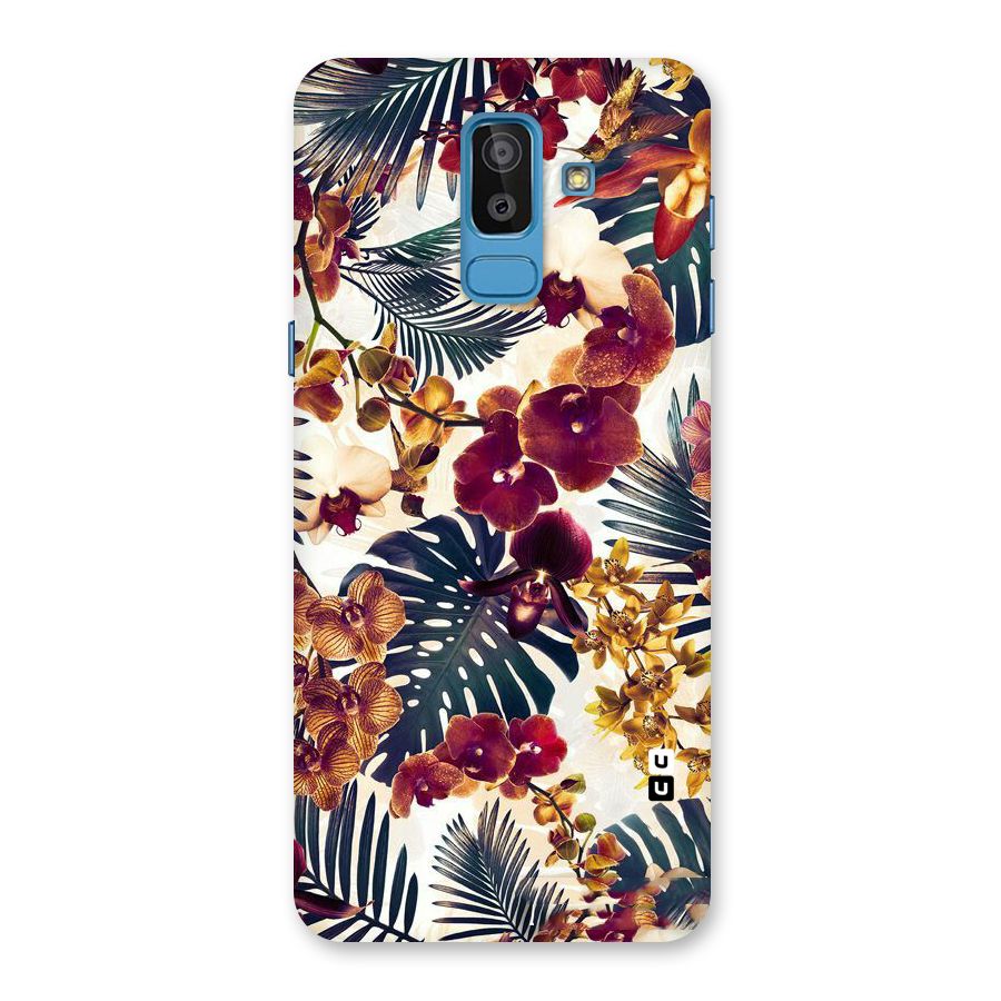 Vintage Rustic Flowers Back Case for Galaxy On8 (2018)