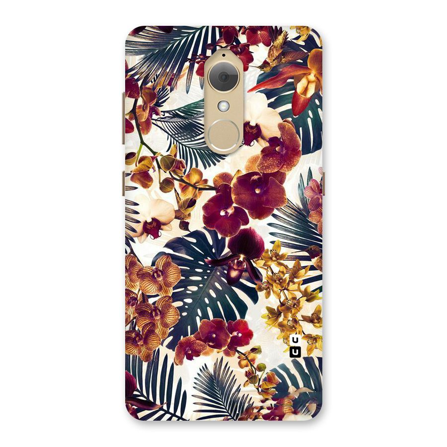 Vintage Rustic Flowers Back Case for Lenovo K8