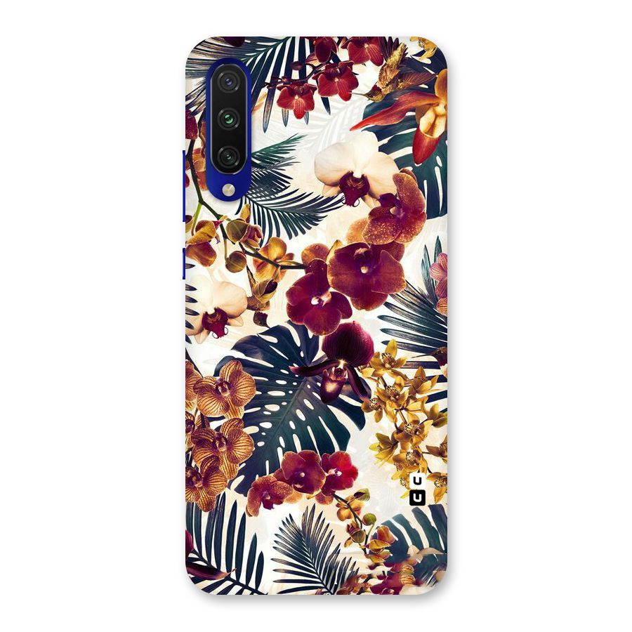 Vintage Rustic Flowers Back Case for Mi A3