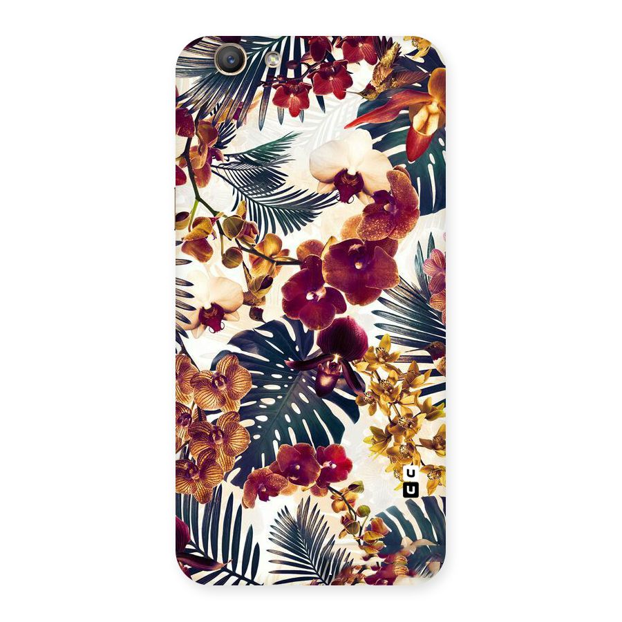 Vintage Rustic Flowers Back Case for Oppo A59