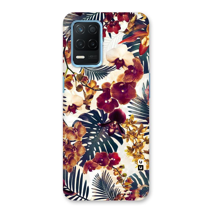 Vintage Rustic Flowers Back Case for Realme 8 5G