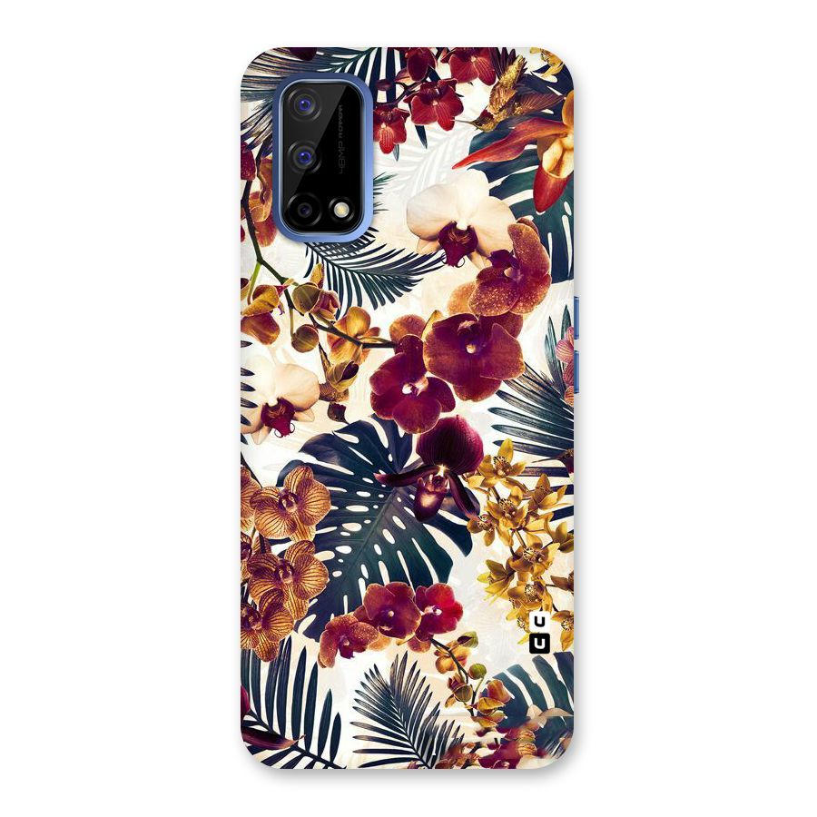 Vintage Rustic Flowers Back Case for Realme Narzo 30 Pro