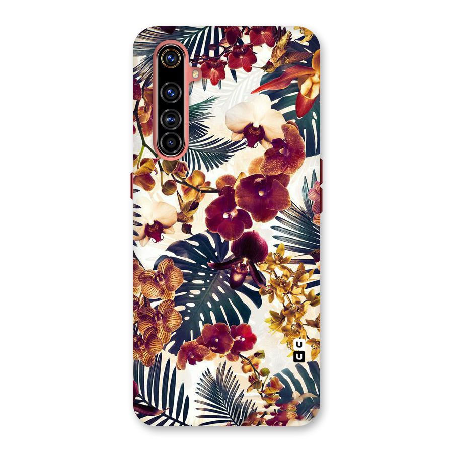 Vintage Rustic Flowers Back Case for Realme X50 Pro