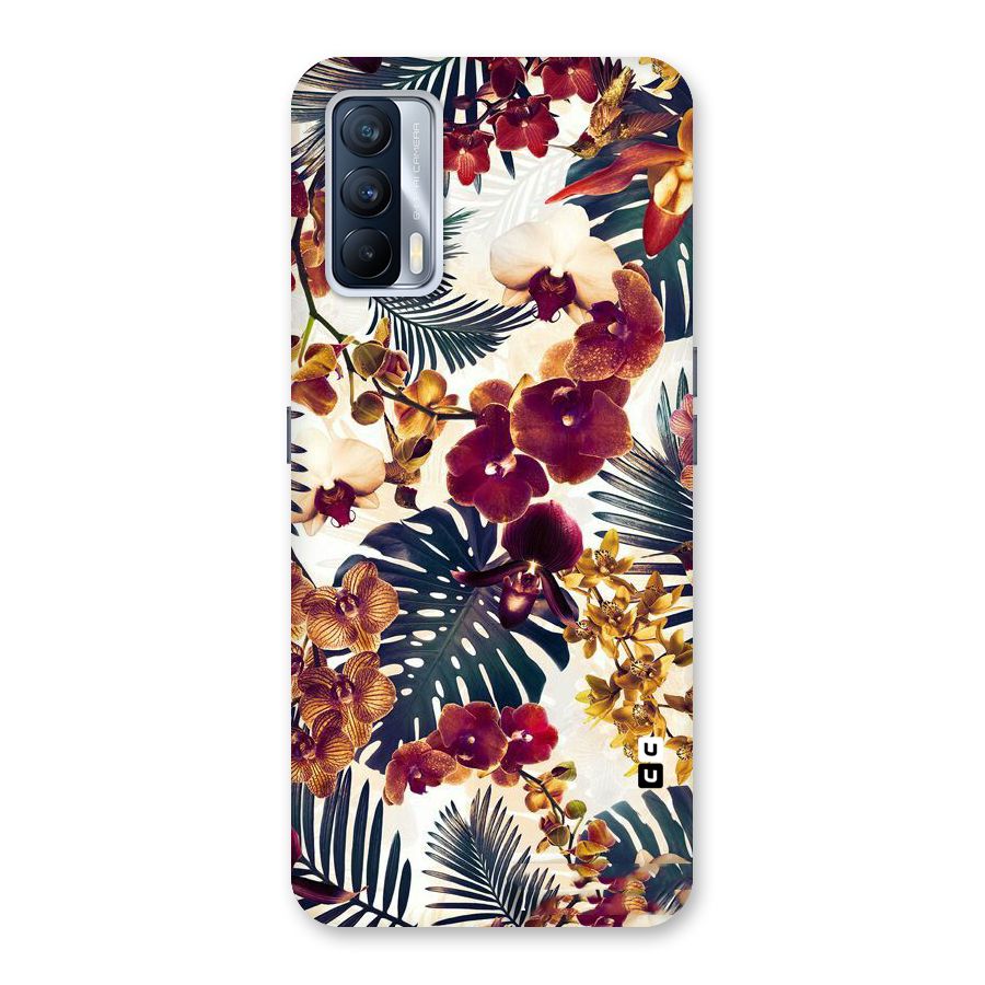 Vintage Rustic Flowers Back Case for Realme X7