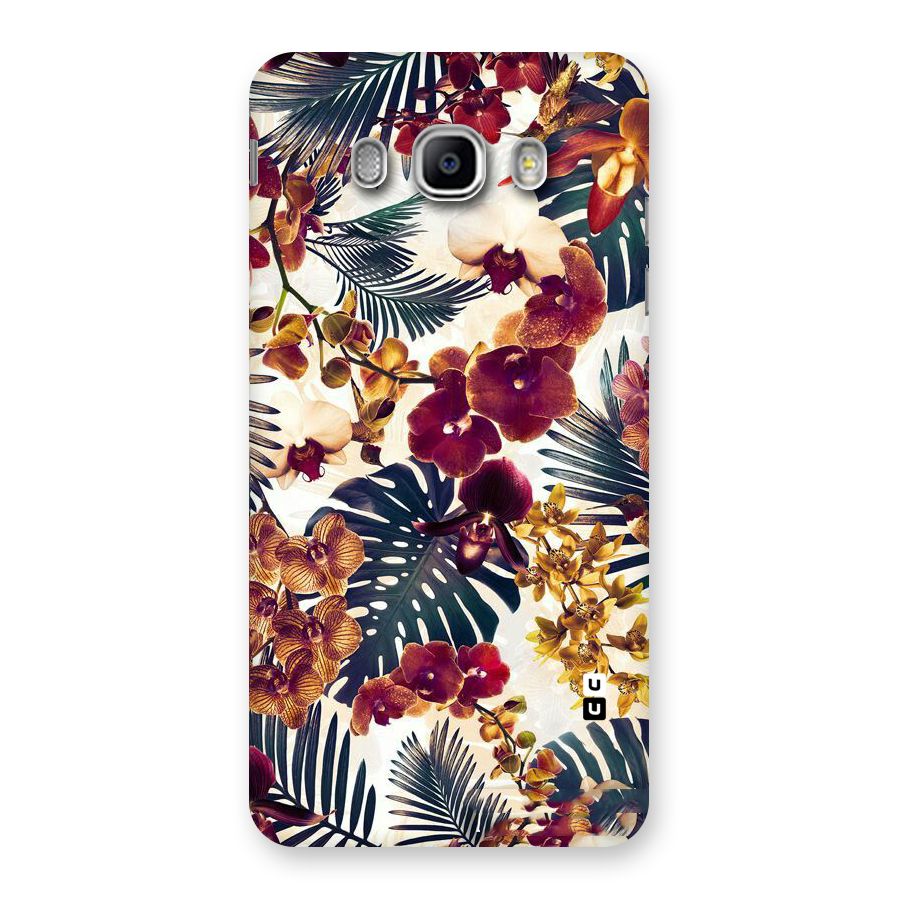 Vintage Rustic Flowers Back Case for Samsung Galaxy J5 2016