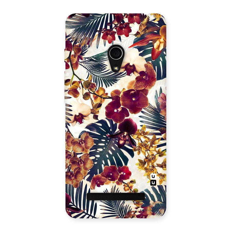 Vintage Rustic Flowers Back Case for Zenfone 5