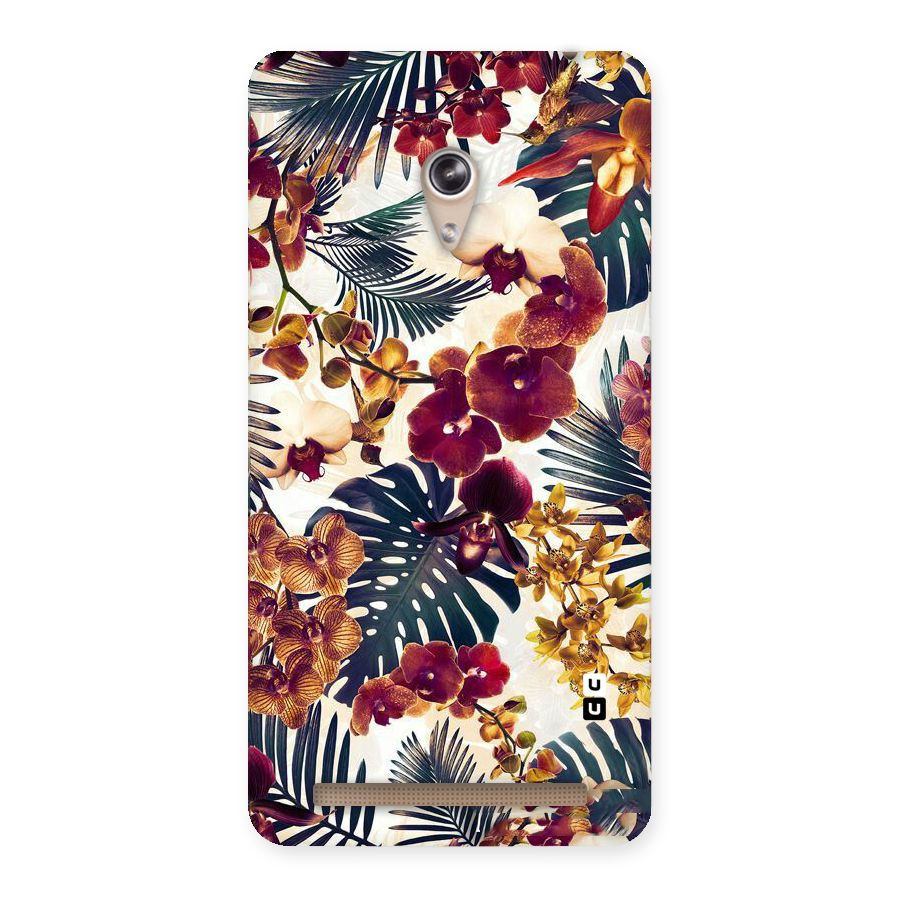 Vintage Rustic Flowers Back Case for Zenfone 6