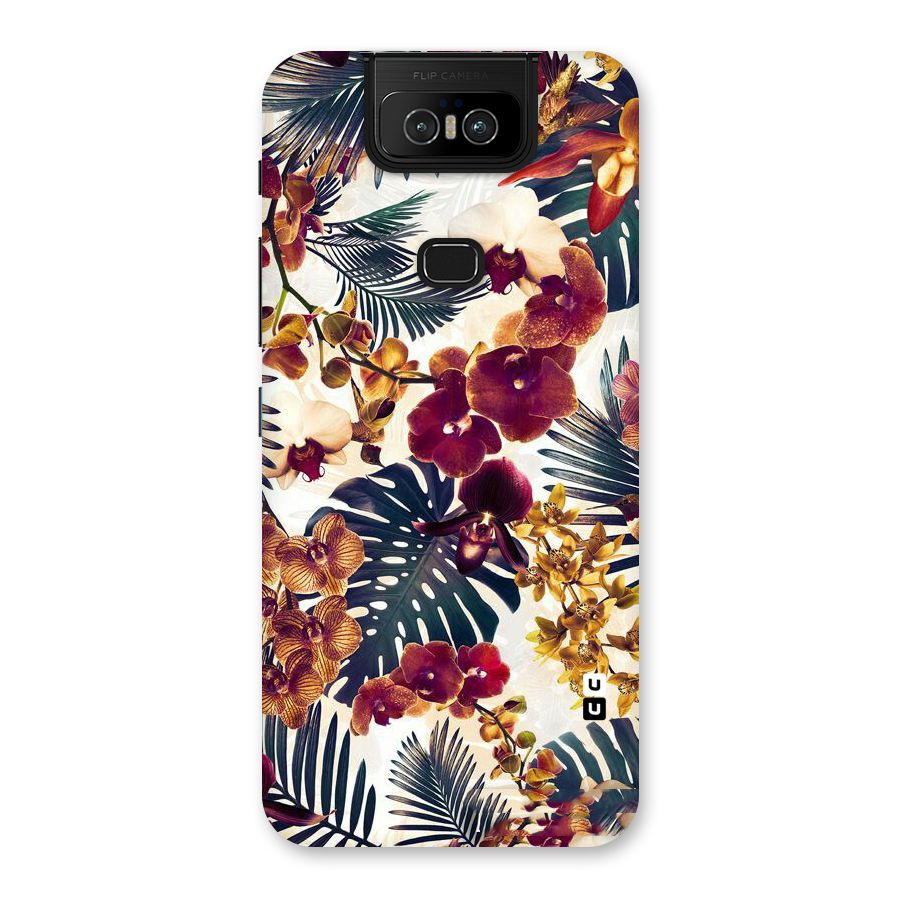 Vintage Rustic Flowers Back Case for Zenfone 6z