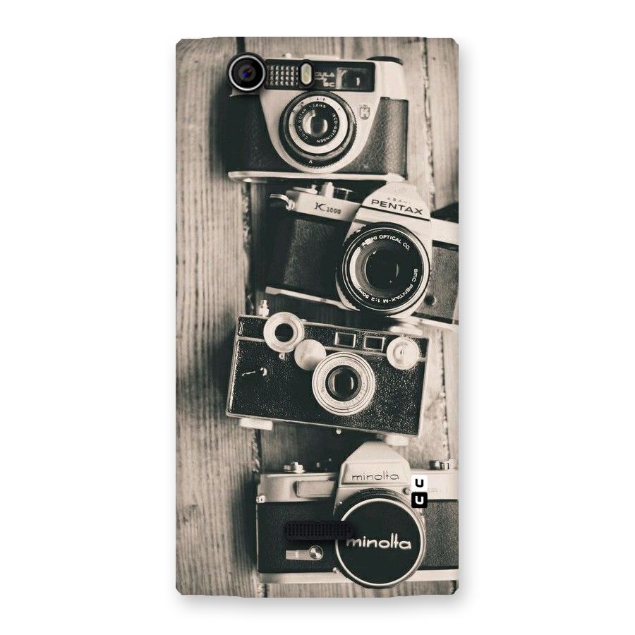 Vintage Style Shutter Back Case for Canvas Nitro 2 E311