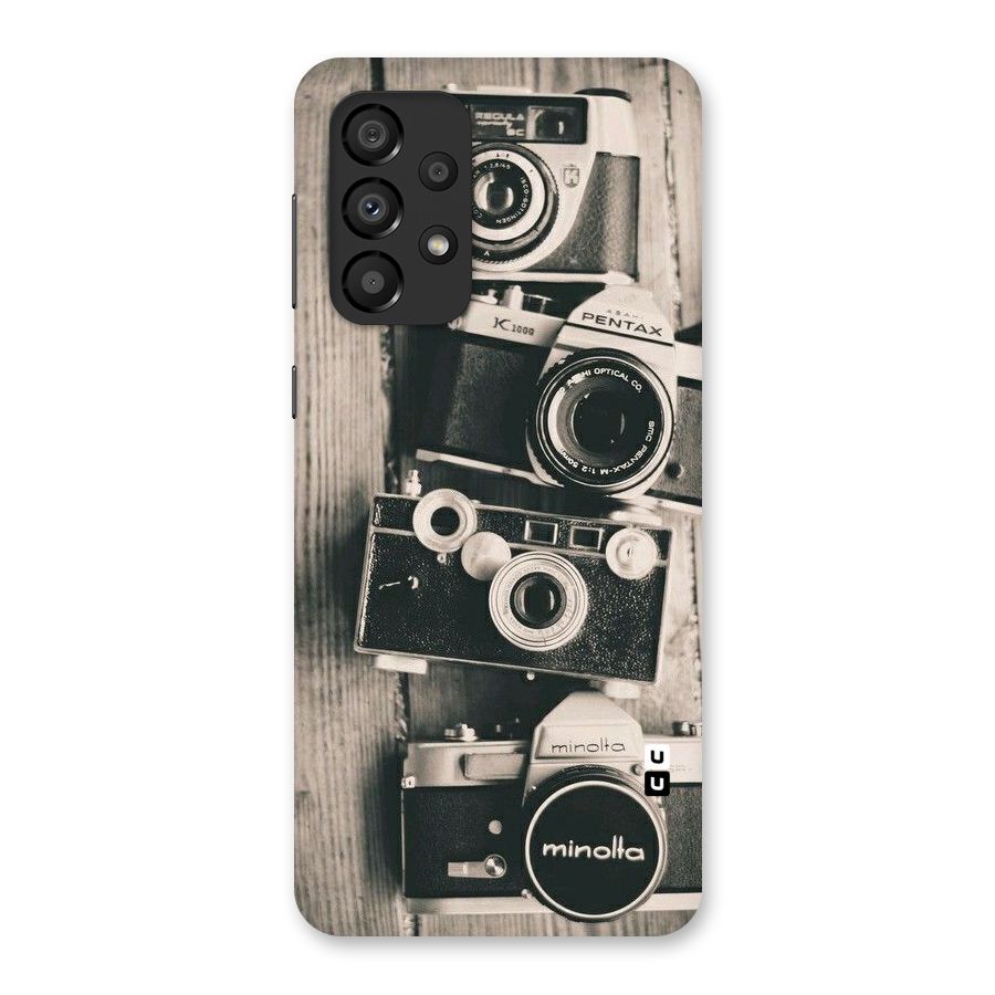 Vintage Style Shutter Back Case for Galaxy A33 5G