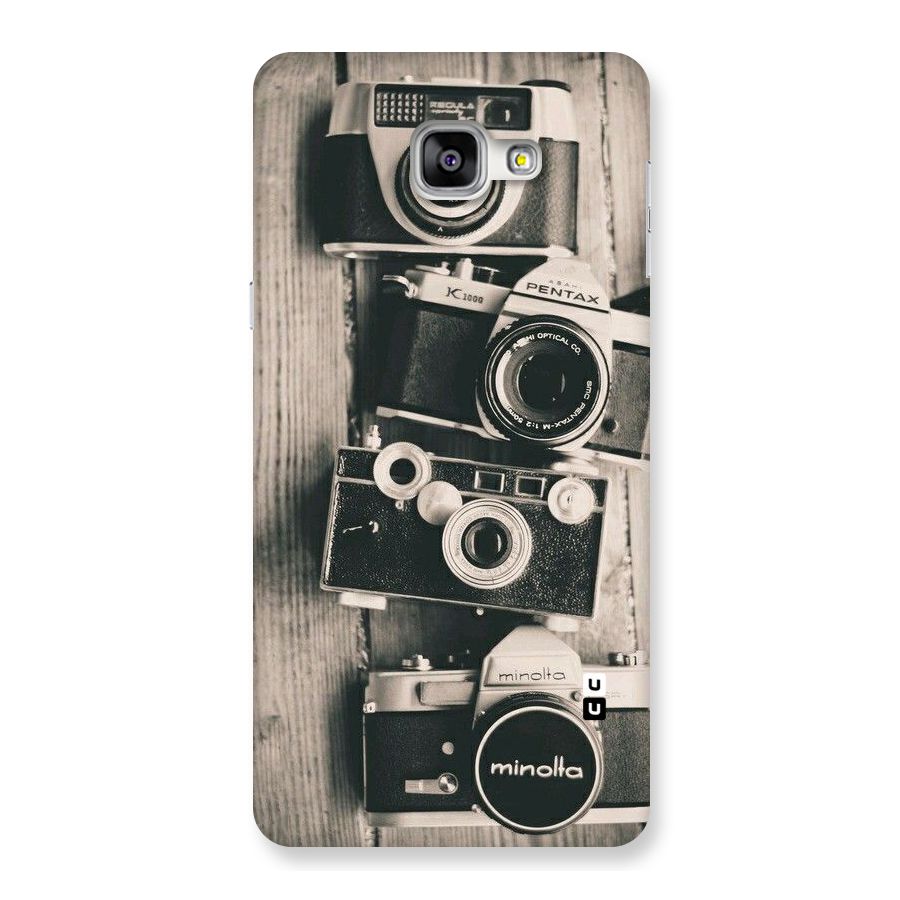 Vintage Style Shutter Back Case for Galaxy A9