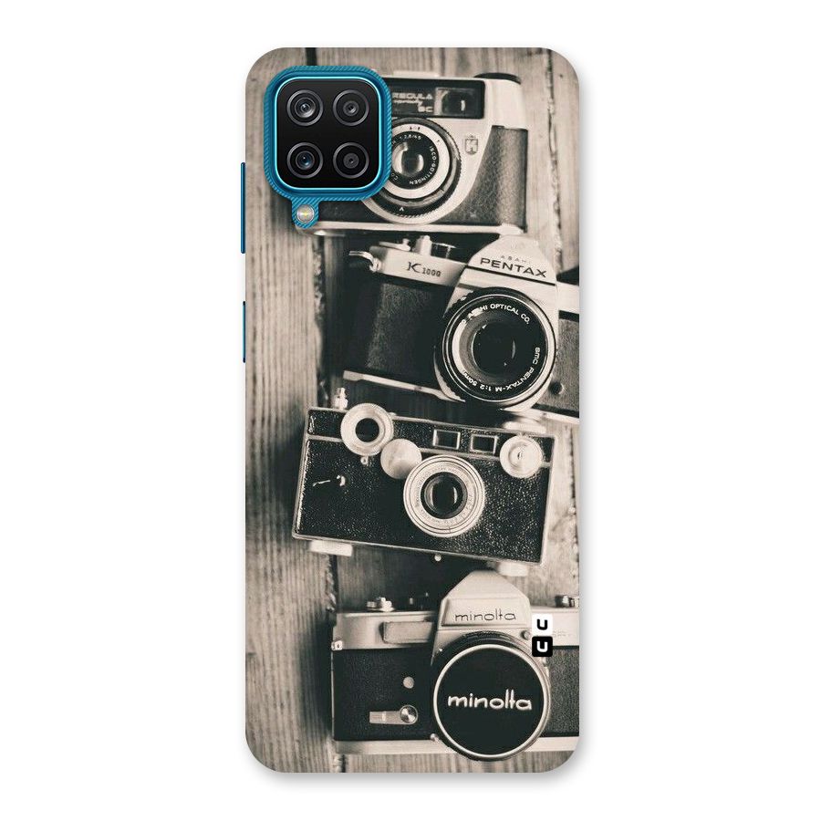 Vintage Style Shutter Back Case for Galaxy F12