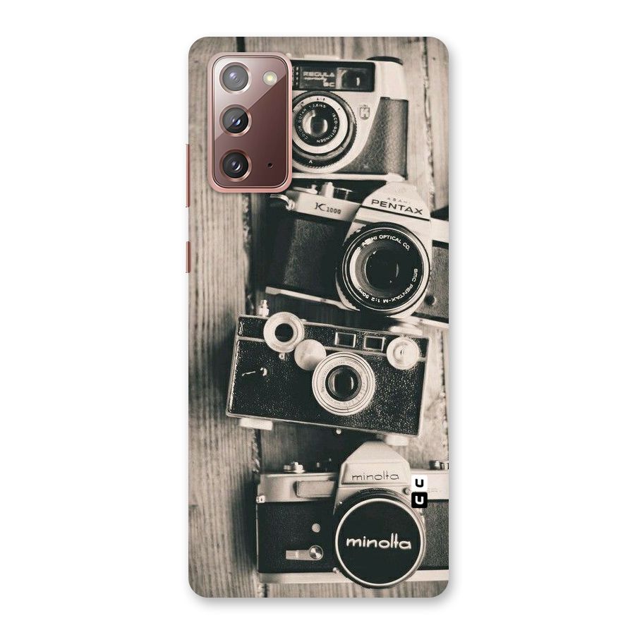 Vintage Style Shutter Back Case for Galaxy Note 20