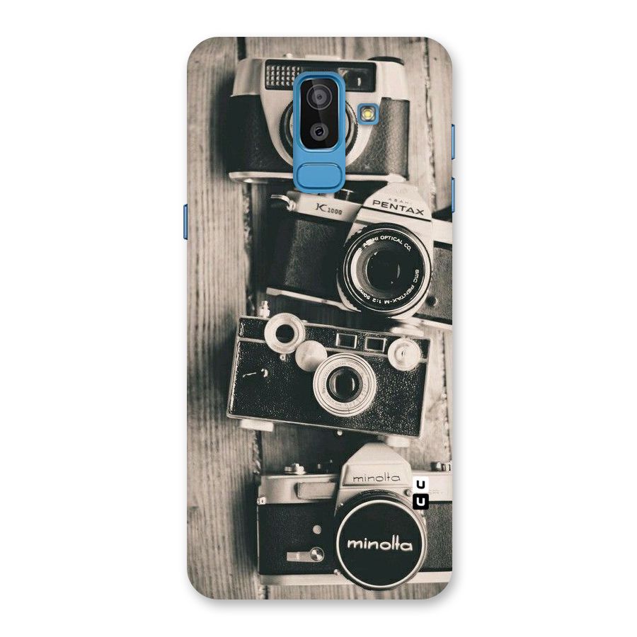 Vintage Style Shutter Back Case for Galaxy On8 (2018)
