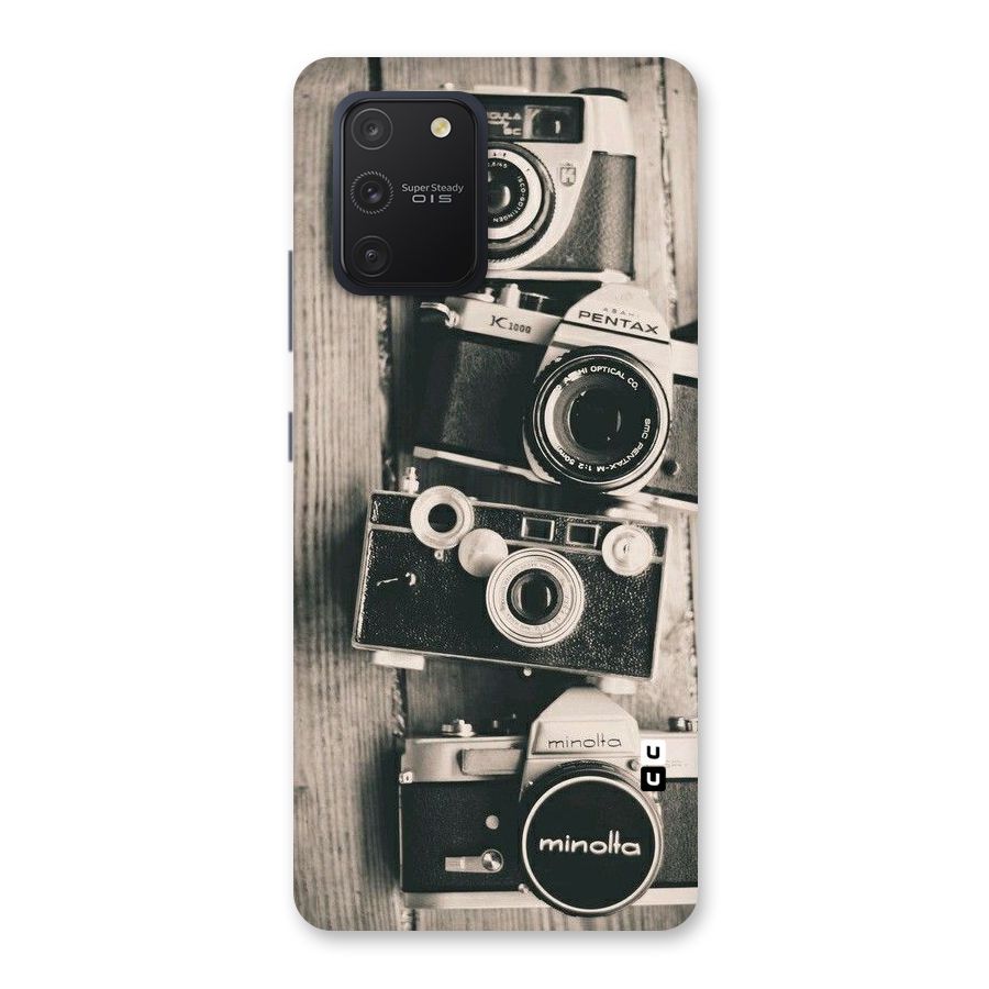 Vintage Style Shutter Back Case for Galaxy S10 Lite