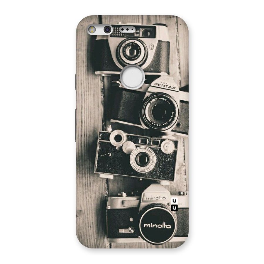 Vintage Style Shutter Back Case for Google Pixel