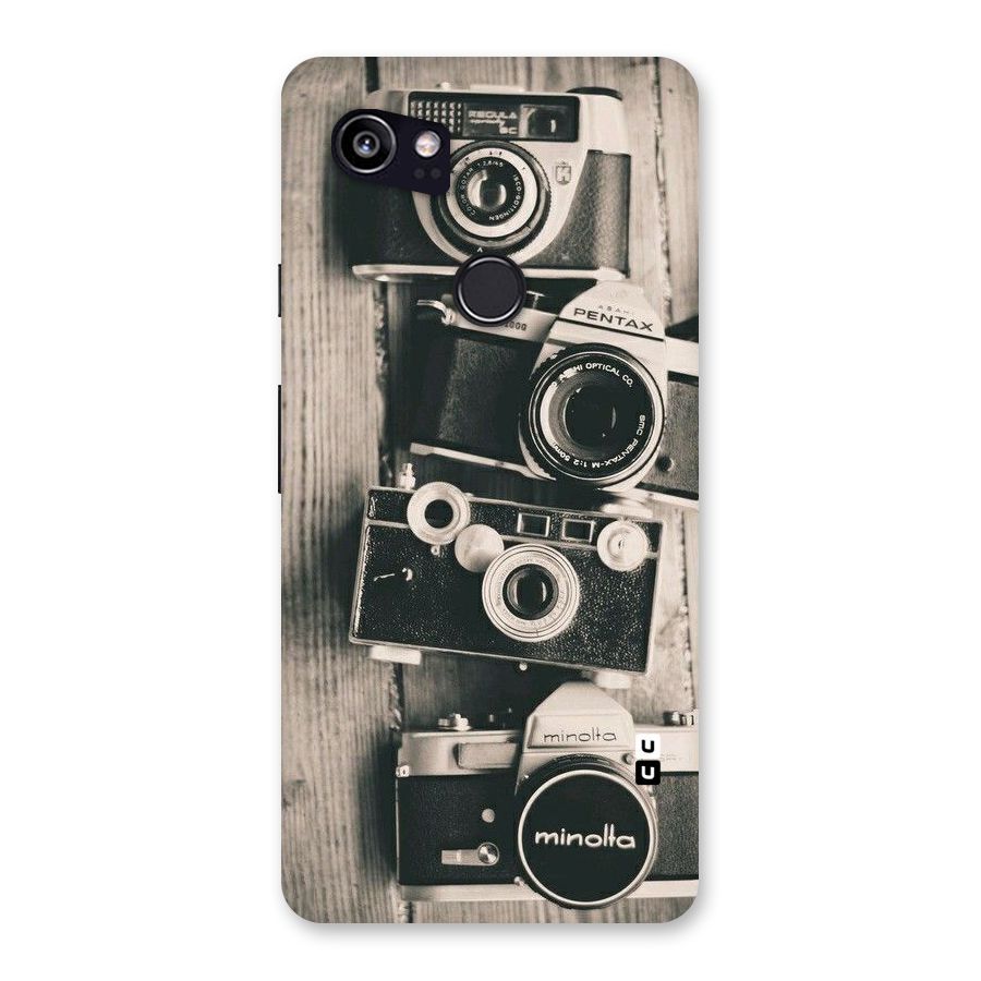 Vintage Style Shutter Back Case for Google Pixel 2 XL